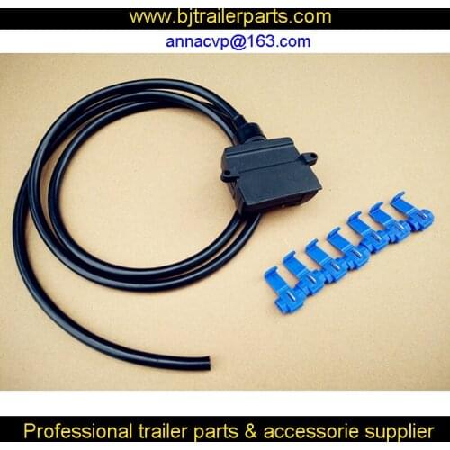 CVP flat trailer plug prewired truck automotive parts boat, trailer connector, trailer plug socket,trailer parts