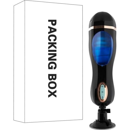 Fully Automatic Masturbation Cup For Men Real Vagina Pussy Intelligent Voice Vibrating Male Penis Masturbator With Stand Sex Toy