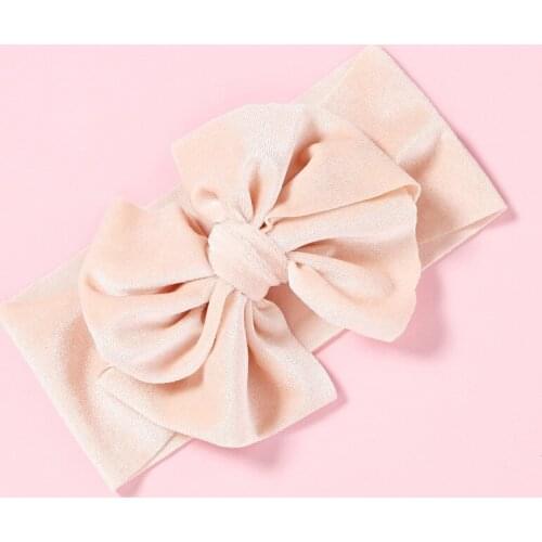 Brand New Newborn Toddler Baby Girls Head Wrap Rabbit Big Bow Knot Turban Headband Hair Accessories Baby Gifts for 0-3Y