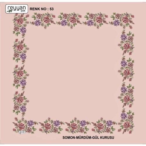 REYYAN SILK OYALIK WRITING (NEW QUALITY)-12967 - RENK-53