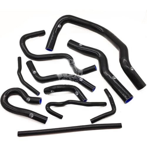 Silicone Radiator Hose Fit For HONDA CIVIC EK3 B16 B18 K8 92-98 (10 PCS) red/blue/black