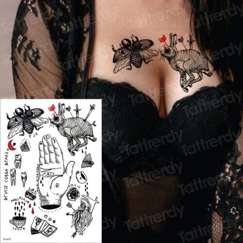 Tattoo neck women tatoo sexy men temporary tattoo sticker waterproof tatto girl chest hand wrist tattoos fake tatoo body art arm