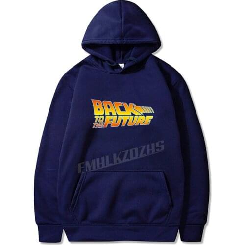 Back to the Future Classic Movie Series Mens Hoodies Personality Creative Novelty Men and Women Sweatshirt Hoody Tops S-XXXL