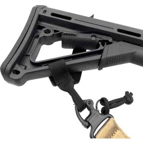 1 Pcs Adapter Webbing Rifle Hunting Buttstock Sling Adjustable Tactical Mount Strap Loop Attachment Gun Sling Airsoft Sling Part