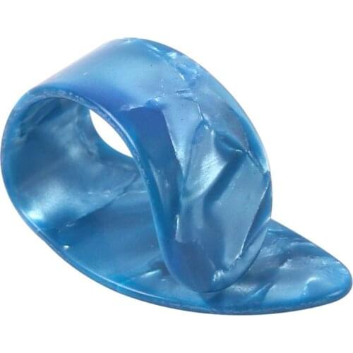 4pcs/set Plastic Guitar Finger Picks Fingertip Thumb Plectrums Nail Protectors Tool for Bass Instrument Parts Accessory