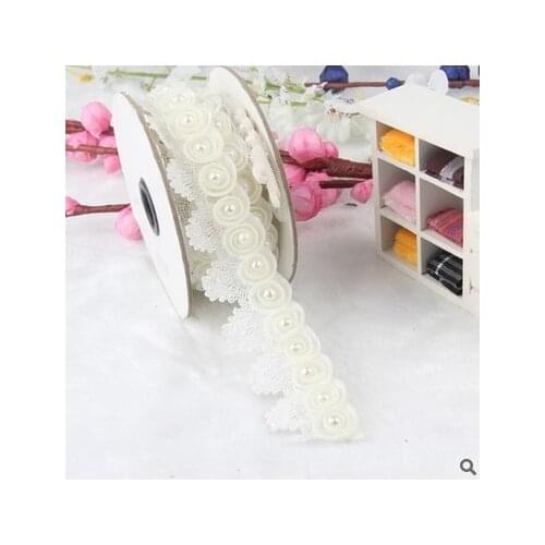 Free shipping 5Yards/pack High-grade soluble embroidery lace fashion apparel fabric