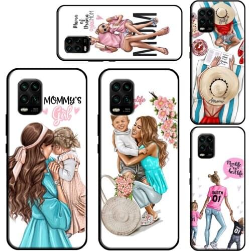 SUPER MOM MUM MOTHER MAMA CUTE BABY Phone Case For Xiaomi Mi 10T Pro 9 10 11 Lite Ultra A3 POCO F3 F1 F2 M3 Pro X3 Soft Cover