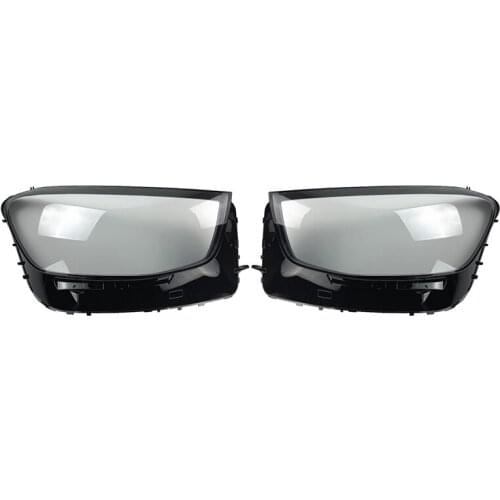For Benz GLC W253 GLC200 GLC260 GLC300 2020 2021 Headlight Shell Lamp Shade Transparent Lens Cover Headlight Cover