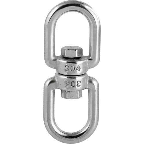 Stainless Steel Carabiner Camping Universal Ring 8-Model Chain Buckle Keyring Hiking Outdoor