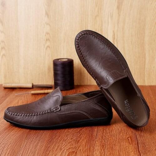 Masculino casuales fashion shoes 2020 causal breathable Mens sapatos black para leather new comfortable men man hot zapatos de