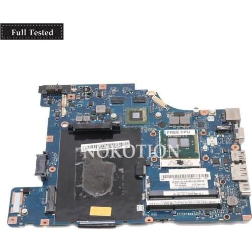 NOKOTION NIW1 LA-5751P Main board For Lenovo Ideapad G460 Laptop motherboard Geforce 310M HM55 DDR3 Free CPU Full tested
