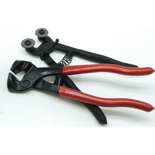 New 2pcs/SET 7" DIY Mosaic cutting tool Round pliers Glass pliers