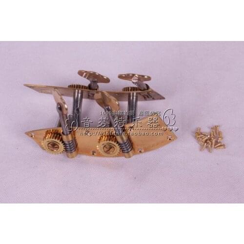 New 1set peg Double bass Peg Tuner Keys Metal Body 1/8 Durable Brass parts High quality