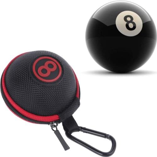New 1 Pc Portable Billiard Cue Ball Bag Carrying Pool Training Balls Storage Case Holder Bag Billiards Protector Accessory