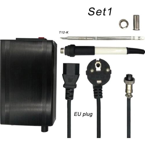 Digital Display Soldering Station Melting Tin Automatic Sleep Electric Soldering Iron T12 Handle T12-95 Motherboard Repair Tools