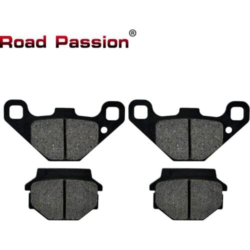 Road Passion Motorcycle Front Brake Pads for KAWASAKI KLF 300 KLF300 Bayou 1988 1989 1990 1991-2004