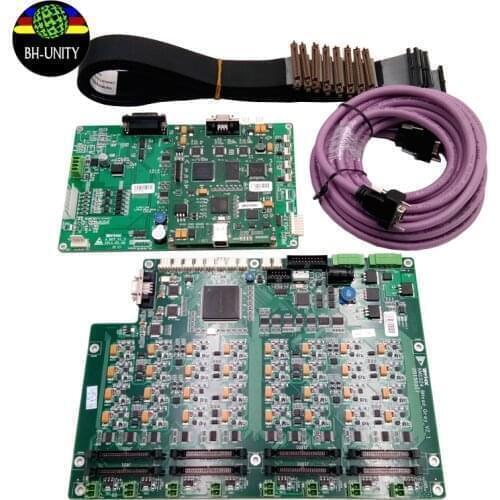 BYHX KM512i main board head board set with 8 heads for konica 512i 8 heads board kit for inifiti allwin printer