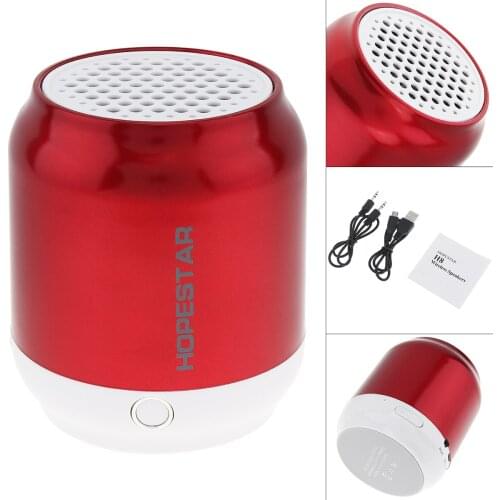 Mini Portable Outdoor Subwoofer Speaker with FM TF AUX USB Speaker Phone Function for Home Party Outdoor Activities
