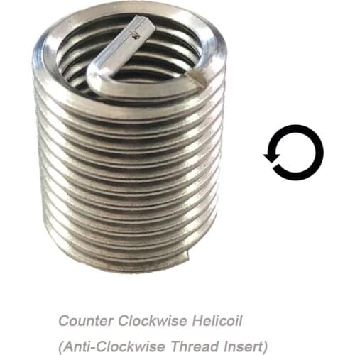 Counter Clockwise Helicoil (Anti-Clockwise Thread Insert)