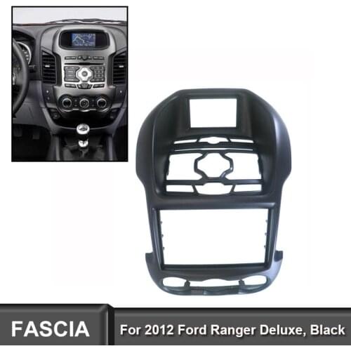 2DIN Car Style Radio Fascia For 2012 Ford Ranger CD Stereo Frame Panel Kit Trim Installation Face Plate Bezel Console