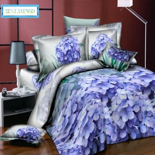 Luxury Beddings And Bed Sets Winter Printed Light Blue Flower Jacquard Duvet Cover Sets Sheet Bedding Set King Size 4 Pcs Bed RT