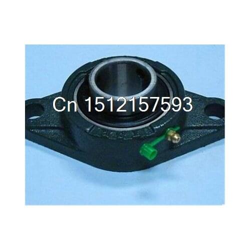UCFL202 15mm Mounted Pillow Block Bearing Solid Base Cast Iron Housing