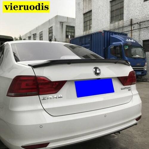 ABS high quality New fashion design spoiler primer or DIY color rear wing spoiler For Volkswagen jetta Sagitar 2012-2017 year