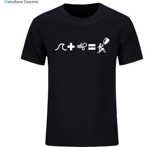 Funny Kitesurf T Shirt Creative Kitesurfing T Shirts Tops Mans Cotton Short Sleeve Men Surfing Parachute Gift Tee Shirts