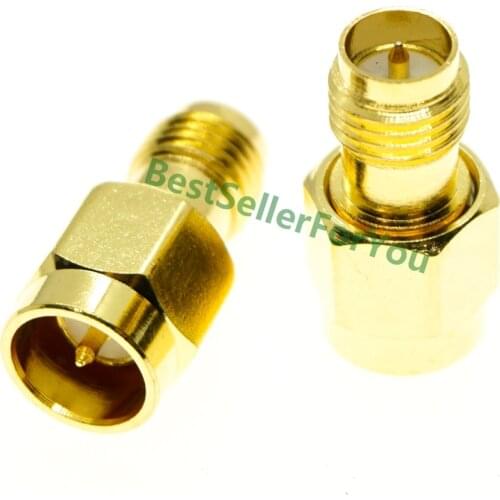 RP-SMA female plug to Quick SMA male no screw Test RF adapter connector