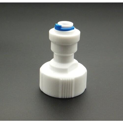 1/4" OD Tube Quick Pushfit 1/2" BSP Female Fitting Connection RO Water Connector Reverse Osmosis Aquarium System Pipe Fittings