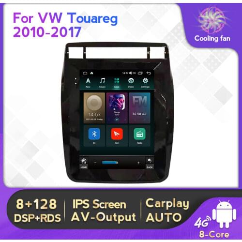 128GB Android 11 Tesla Style Vertical 9.7" Screen For Volkswagen VW Touareg 2010-2017 CarPlay GPS Radio Auto Stereo Head Unit