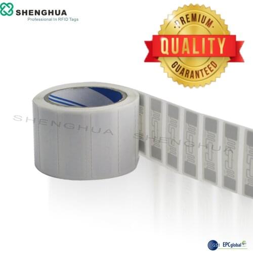 2000pcs UHF lable RFID LABEL RFID Self-adhesive Label ALN9662 Alien H3 RFID STICKER for stock manangement