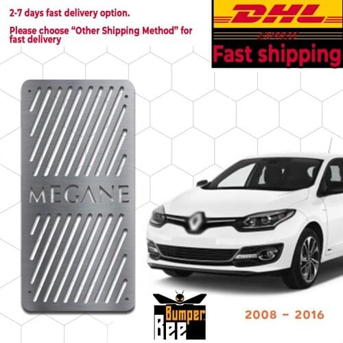 Renault Megane 3 2008 2009 2010 2011 2012 2013 2014 2015 2016 Car Accessories Chrome Foot Rest Pedal Body Molding Moulding Trim