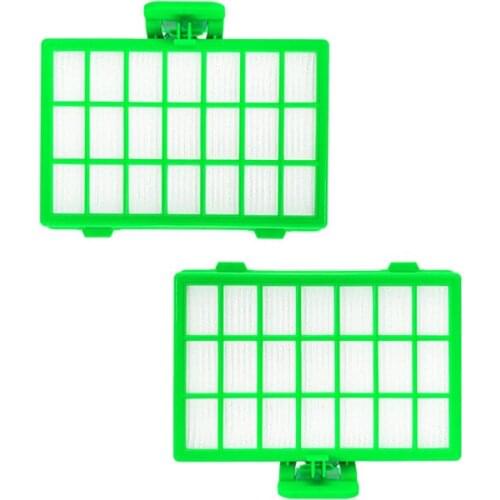 2 Pieces Hepa Dust Filters for Rowenta Vacuum Cleaner ZR0037 R02033 RO2052 Vacuum Cleaner Part Replacement Filters