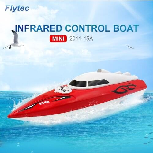 Flytec 2011-15A 10KM/H Mini RC Boat 4CH Kids Summer Beach Swimming Pool Toys Gifts