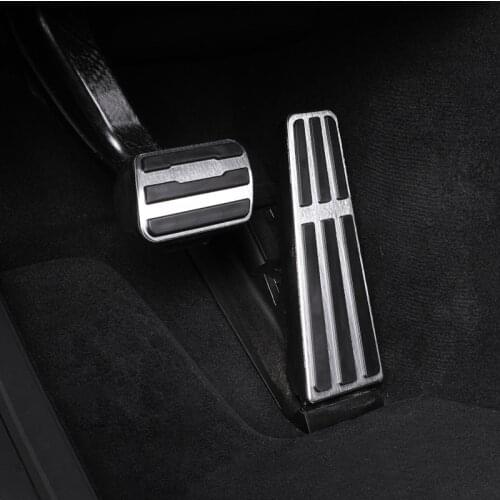 Aluminum Alloy Fuel Car Accelerator Gas Brake Pedal Foot Pedal Cover For Porsche Porsche 718 911 Panamera Cayman Accessories