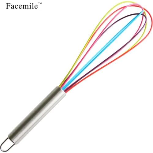 Kitchen 30Cm Food-grade Silicone Egg Beaters Eggbeater Whisk Mixer Egg Cook Tools Kitchen Blender New Egg Tools 54043 Gift