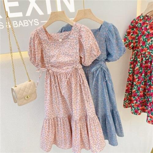 Summer Children Clothing Princess Kids Flower Dresses for Girls Dress Party Costumes Birthday Clothes