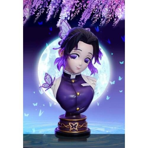 PRESALE Demon Slayer Blade 1/4 Scale Sun Wheel Butterfly Ninja Bust GK Limited Statue Figure