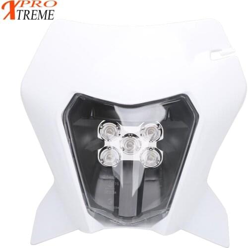 Motorcycle LED Headlights Headlamp Lamp Light For KTM EXC EXCF XC XCF XCW XCFW EGS SX SXF SXS SMR 150 250 350 450 530 Dirt Bike