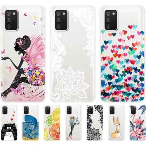 For Samsung A02s Case Soft Silicon Tpu Back Phone Cover For Samsung Galaxy A02s GalaxyA02s A 02s SM-A025F a025 6.5inch