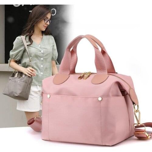 Nylon Shoulder Bag For Luxury Handbags Women Bags Designer 2021 Casual Design Versatile Waterproof Messenger Bag Solid Color Sac