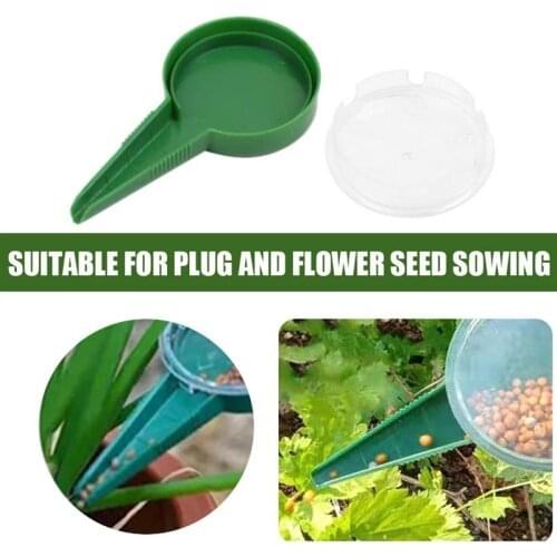 Plant Seed Sower 5 File Adjustable Planter Hand Held Flower Grass Plant Seeder Garden Multifunction Seeding Dispenser Tools Acce