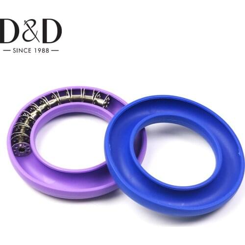 D&D New 2 Colors Floss Bobbins Sewing Machine Spools Clear Silica gel Case Storage Box for Sewing Machine