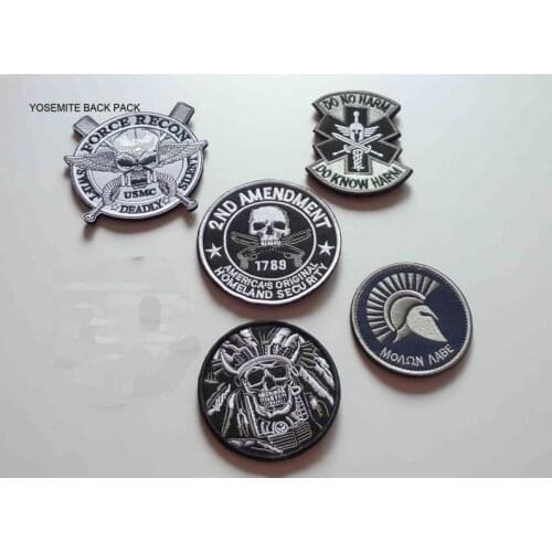 Embroidered Military patches special force patch tactical U.S. Marine Corps ISAF army badges backpack Jackets