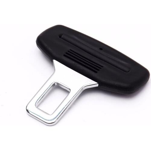 1PCS Car Accessories Car Seat Belt Clip Extension Auto Safety Seatbelt Extender Clasp Clip Buckles Plug Interior Seat Belt Black