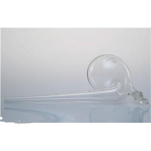 125/250/500/1000ml Borosilicate Glass Retort with Ground-in Stopper Round Bottom Labware