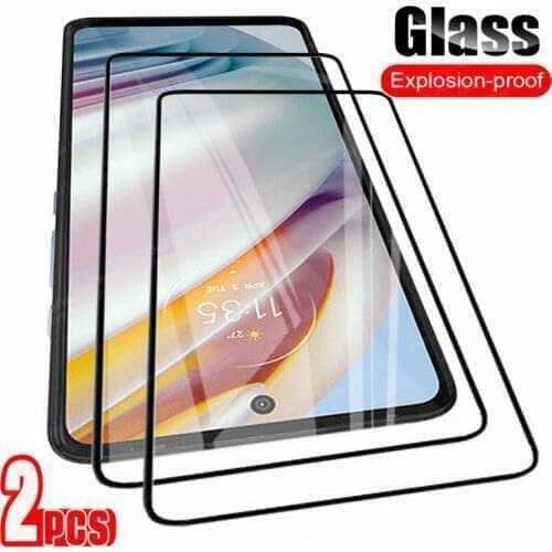2 PCS Protective Glass for Motorola MOTO G60 G40 Full Cover Screen Protector Film For Moto G 60 40 6.8'' MotoG60 Tempered Glass