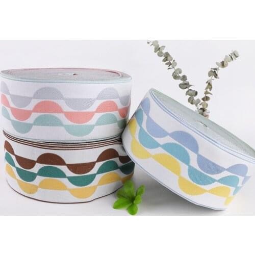 25M/Lot 90mm Wide Jacquard Webbing Curtain Edge Decor Lace Trims Ribbon Belts Costumes Sofa Cushion Apparel Accessories DIY