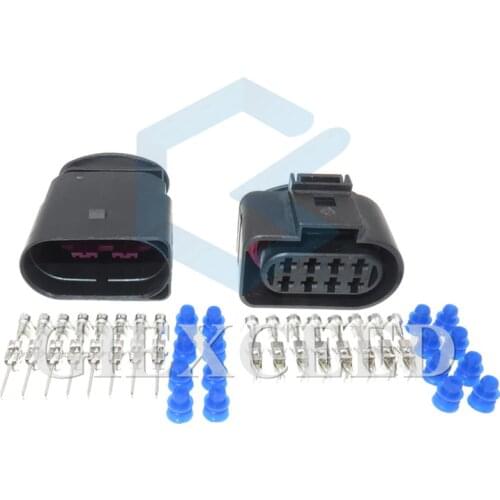 8 Pin 3.5mm 8D0973834 8D0973734 Auto Waterproof Connector 8D0 973 834 8D0 973 734 Radar Taillight Light Socket For VW Audi